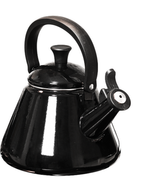 Whistle Kettle (2.1l) (Black)(Enamel)